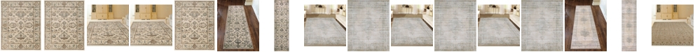 KM Home Cantu Ivory/Cream Area Rug Collection